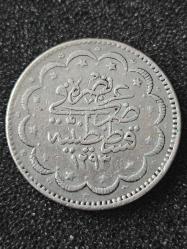 Abdülhamit 1293/3 RR Nadir 10 Kuruş - Sadece 5000 Adet Basım