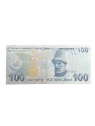 9.Emisyon 100 Türk Lirası İlk Prefix H001 565769