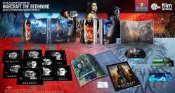 WARCRAFT The Beginning Blu-ray Filmarena FullSlip Steelbook Limited Collector's Edition Numaralı Türkçe Altyazılı 500 Ad.
