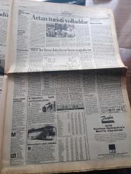 Cumhuriyet Gazetesi - Turkish Newspaper - 6 Eylül 1994 - bakanlık ABD ve Avrupa'daki cezaevlerini inceliyor - demokrasi kurultayı barış inisiyatifi üyeleri valilik tarafından afişlerinin yasaklanmasını protest etti Fotoğraf - İstanbul valisi Hayri Kozakçıoğlu - Çağdaş üniversitenin Yılmaz savunucularından profesör Uğur Derman ve eşi Ressam Gül Derman Bugün toprağa veriliyor Fotoğrafı -  ANAP'tan Tansu Çiller'li hükümete evet - iskele ve Sancak yazan İlhan Selçuk - SHP onursal Genel Başkanı Erdal İnönü Murat Karayalçın'ın yanındayım - Bülent Ecevit Avrupa Topluluğuna Hristiyanlar kulübü dedi - ÇYDD Başkanı Türkan Saylan ve ilk mezunlar Fotoğrafı - Levent Kırca - Süleyman Demirel'in Macaristan'a Barış seferi - Protestanlar kışkırtıyor IRA direniyor - Çalıkuşu'nun Feridesi Tilbe Saran Fotoğrafı - Yaşar Kemal uyarlaması yılanı öldürseler televizyonda - Türkan Şoray fotoğraf - Fenerbahçe'de şişkin kadro - Aykut kocaman Uche Feyyaz Uçar Fotoğrafı - Klinsmann yılın futbolcusu - Galatasaray