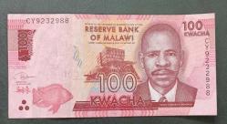 Malawi 2020 100 Kwacha Çil
