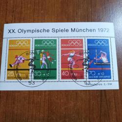 Almanya damgalı bloklar 6 adet