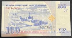 8 EMİSYON 100 YTL SERİ B52 746096 ÇİL