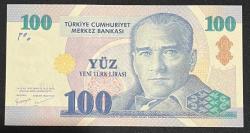 8 EMİSYON 100 YTL SERİ A12 699856 ÇİL