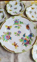 herend pasta takımı VBO boyama