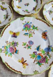 herend pasta takımı VBO boyama