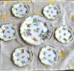 herend pasta takımı VBO boyama