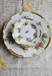 herend pasta takımı VBO boyama