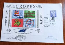 1962 EUROPEX SERGİSİ MNH NUMARALI VİNYET VE EYLÜL 17 BASKILI FDC Sİ