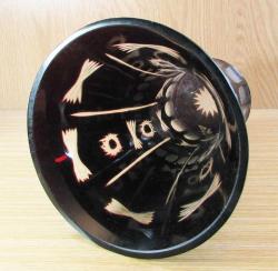 ViNTaGe BOHEM CAM BüYüK VAZO....