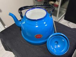 Mavi Çaydanlık çeyiz çıkması