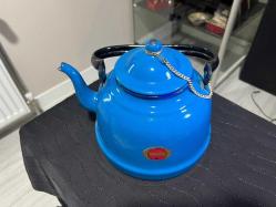 Mavi Çaydanlık çeyiz çıkması