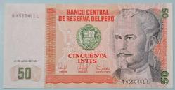1987 Peru 50 İntis Çil ( - )