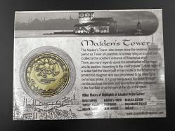 Kız Kulesi Hatıra Madalyonu. Maiden’s Tower İstanbul.