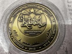 Kız Kulesi Hatıra Madalyonu. Maiden’s Tower İstanbul.