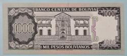 1982 Bolivya 1000 Pesos Bolivianos Çil ( - )