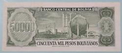 1984 Bolivya 50000 Pesos Bolivianos Çil ( - )