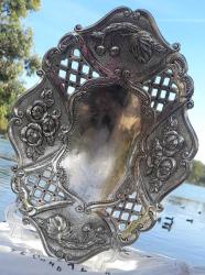 Antika ağır metal meyvelik sunumluk güller