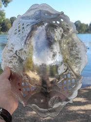 Antika ağır metal meyvelik sunumluk güller