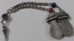 OSMANLI DÖNEMİ ANTİK MUHTEŞEM GÜMÜŞ SARAYSAL TESPİH PÜSKÜLÜ 3EE1A1A PEK ÇIKMAZ