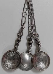 OSMANLI DÖNEMİ ANTİK MUHTEŞEM GÜMÜŞ SARAYSAL TESPİH PÜSKÜLÜ 1Ğ1NN1R PEK ÇIKMAZ