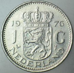 HOLLANDA 1 GULDEN 1976 KRALİÇE JULIANA.