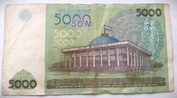 ÖZBEKİSTAN 5000 SOM 2013