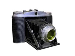 agfa isolette 2 körüklü fotoğraf makinesi