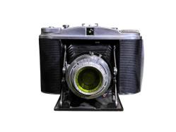 agfa isolette 2 körüklü fotoğraf makinesi