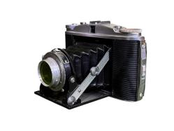 agfa isolette 2 körüklü fotoğraf makinesi