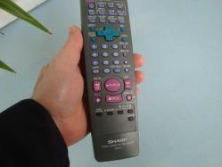 SHARP G0247AJ  VHS VIDEO CİHAZI KUMANDASI - ORJİNAL KUMANDA