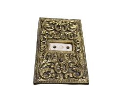 Antika mete bronzdan elektrik prizi - 11 cm 7 cm ölçülerinde.