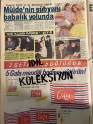 HAFTA SONU DERGİ - GAZETESİ DOĞUM GÜNÜ HEDİYESİ (TURKİSH -MAGAZINE - NEWSPAPER) - TAM TAKIM 8 SAYFADIR - 22 ARALIK 1989 - Sayı:51 - Ahu Tuğba-Sümer Tilmaç-Atilla Saral-Serpil Çakmaklı-Berhan Şimşek-Bahar Öztan-Tuğrul Meteer-Turgut Özatay-Nazan Şoray-Ali Poyrazoğlu-Şerif Özkılıç-Ali Poyrazoğlu-Melih Ekener-Levent Kazak-Duygu Ankara-Derya Alabora-Kutay Köktürk-Levent Can-Duygu Ankara-Bülent Kayabaş-Korhan Abay-Güly Ertok-Mehmet Kuriş-İnci Aksoy-Şebnem Dinçgör-Müge Tezmenler-Nadia Smolik-Jean Paul Belmondo-Kuten Kurtkan-Koptagel İlgün-Leyla Somer-Mahmut Cevher-Eşref Kolçak-Aşkın Harun-Gülben Ergen-Coşkun Sabah-Sezen Aksu-Vicdan Arıkan-Rıdvan Dilmen-Gala-Müjde Ar-Uğur Yücel-Zerrin Özer-Coşkun Demir-Ümit Belen-Seda Sayan-Çeçilya-Mime Mutlu-Perran Kutman-Mine Mutlu-Ünal Çulha-Erol Durak-Ceylan’a gülmek yasak-Küçük Ceylan bir hapise girmediği kalmıştı-Sema Okay-Saadet Gürses-Abdülkadir Aksu-