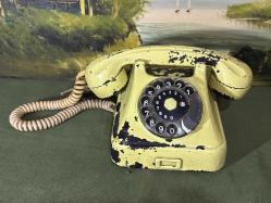 antika çevirmeli masa telefonu - oıeth.