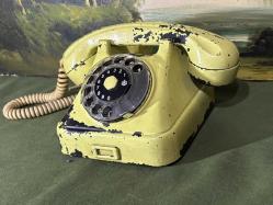 antika çevirmeli masa telefonu - oıeth.