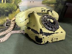 antika çevirmeli masa telefonu - oıeth.