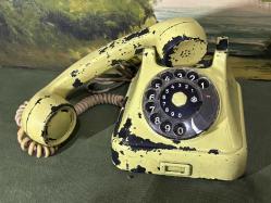 antika çevirmeli masa telefonu - oıeth.