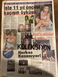 HAFTA SONU DERGİ - GAZETESİ DOĞUM GÜNÜ HEDİYESİ (TURKİSH -MAGAZINE - NEWSPAPER) - TAM TAKIM 8 SAYFADIR - 10 KASIM 1989 - Sayı:45 -Ahu Tuğba-Yalçın Gülhan-Seda Sayan-Ümit Can-Seda Sayan-Nazlı Aslan-Dursun Karadağ-Faruk Tınaz-Uğur yücel-Hülya Avşar-Tanju Çolak-Havva Kopan-Nurettin Güven-Havva Kopan-Rıza Karayılmaz-Leyla Adalı-Arif Erdem-Handan Uysal ve çıplak yataklarında biberonla süt içen kızı Suna ve arkadaşı dansöz Aşkın,kızını elleriyle soydu-Ali Hacipaşaoğlu-Nurhan Damcıoğlu-Ali Hacıpaşaoğlu-Canan Erengül-Havva Kopan-Berna Laçin-Celal Kınoğlu-Ali Sürmeli-Yeliz-Fulden Uras-Sarıyerli Selçuk-Hülya Süer-Melike Zobu-Selçuk Yula-Deniz Baykal-Ercan Vuralhan-Semra İnanç-Namık Kemal Zeybek-Röportaj yapmaya çağırdıkları Meslektaşımızı kurşuna dizdiler-Sami Başaran-Cemal Sincar-Oya Aydoğan-Tanju Korel-Türkan Şoray-Tarık Akan-Sevtap Parman-İbrahim Tatlıses-Fosforlu Cevriye-Nil Ünal-Yıldırım Mayruk-Sami Aksu-Nur Ertürk-Nadia Smolik-Tarık Akan-Türkan Şoray-Hülya Darcan-