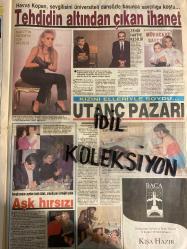 HAFTA SONU DERGİ - GAZETESİ DOĞUM GÜNÜ HEDİYESİ (TURKİSH -MAGAZINE - NEWSPAPER) - TAM TAKIM 8 SAYFADIR - 10 KASIM 1989 - Sayı:45 -Ahu Tuğba-Yalçın Gülhan-Seda Sayan-Ümit Can-Seda Sayan-Nazlı Aslan-Dursun Karadağ-Faruk Tınaz-Uğur yücel-Hülya Avşar-Tanju Çolak-Havva Kopan-Nurettin Güven-Havva Kopan-Rıza Karayılmaz-Leyla Adalı-Arif Erdem-Handan Uysal ve çıplak yataklarında biberonla süt içen kızı Suna ve arkadaşı dansöz Aşkın,kızını elleriyle soydu-Ali Hacipaşaoğlu-Nurhan Damcıoğlu-Ali Hacıpaşaoğlu-Canan Erengül-Havva Kopan-Berna Laçin-Celal Kınoğlu-Ali Sürmeli-Yeliz-Fulden Uras-Sarıyerli Selçuk-Hülya Süer-Melike Zobu-Selçuk Yula-Deniz Baykal-Ercan Vuralhan-Semra İnanç-Namık Kemal Zeybek-Röportaj yapmaya çağırdıkları Meslektaşımızı kurşuna dizdiler-Sami Başaran-Cemal Sincar-Oya Aydoğan-Tanju Korel-Türkan Şoray-Tarık Akan-Sevtap Parman-İbrahim Tatlıses-Fosforlu Cevriye-Nil Ünal-Yıldırım Mayruk-Sami Aksu-Nur Ertürk-Nadia Smolik-Tarık Akan-Türkan Şoray-Hülya Darcan-