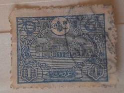 1913 Yeni Postahane Resimli Pulları Damgalı Valör