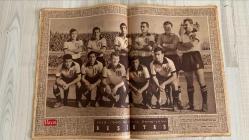 HAYAT DERGİSİ - SAYI: 19 -  TARİH: -6 MAYIS -  1960 - SAYFA:30 - POSTER - 1959-1960 MİLLİ LİG ŞAMPİYONU BEŞİKTAŞ  -  SENENİN EN MEŞHUR ÇİFTİ: PRENSES MARGARET VE ANTONY ARMSTRONG-JONES - DÜĞÜN ARİFESİNDE - AVRUPA KRALİYET SARAYLARINDAN RET CEVAPLARI - GELİNLİK SIRLARI VE HARTNELL - BU SAYIDA: MESİR MACUNU - TATLI HAYAT FİLMİ - 1959-1960 LİG ŞAMPİYONU BEŞİKTAŞ TAKIMI - ÇEVRENİZ YETİŞMENİZE ELVERİŞLİDİR - AMERİKAN AİLESİ - COLORADO’DA ORTA HALLİ BİR AİLENİN AKŞAM SOFRASI -  PRENSES MARGARET - ANTONY ARMSTRONG-JONES - LORD CARISBROOKE - EDIBE DOLU - JEREMY FRY - GENERAL DE GAULLE - SIR WILLIAM GILLIATT - DR. GILLIOTT - MR. HARTNELL - IRAN ŞAHI - MELİKE FARAH - PRENSES MARGARETHA - BELÇİKA KRALI - PRENS ALBERT - PRENSES PAOLA -   TAM TAKIM DERGİ