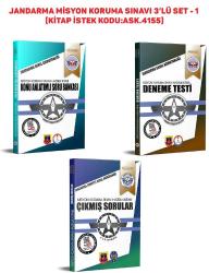 Jandarma Misyon Koruma Sınavına Hazırlık Kitapları 3'lü Set (1)