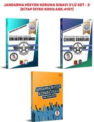 Jandarma Misyon Koruma Sınavına Hazırlık Kitapları 3'lü Set (3)