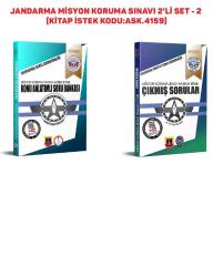 Jandarma Misyon Koruma Sınavına Hazırlık Kitapları 2'li Set (2)