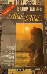 İBRAHİM TATLISES - ALLAH ALLAH ORJİNAL DÖNEM FİLM AFİŞİ...