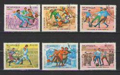 Spor - Olimpiyat - Futbol Temalı damgalı pul veya seri