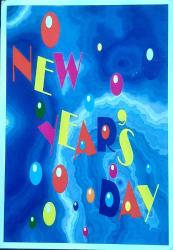 Yeni Yıl Temalı Dönem Kartpostal 7