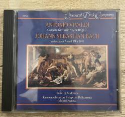 A.Vivaldi Concerto Grosso Nr 8 a-moll op.3.,J.S. Bach Violinkonzert A-moll bwv 1041/ CD