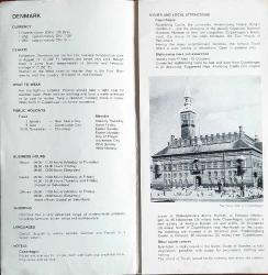 Danimarka Tanıtım Broşürü (1970 Senesi)