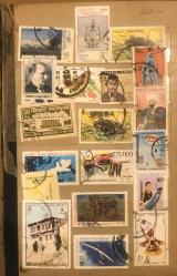 KARIŞIK DAMGALI TÜRK PULLARI, p455